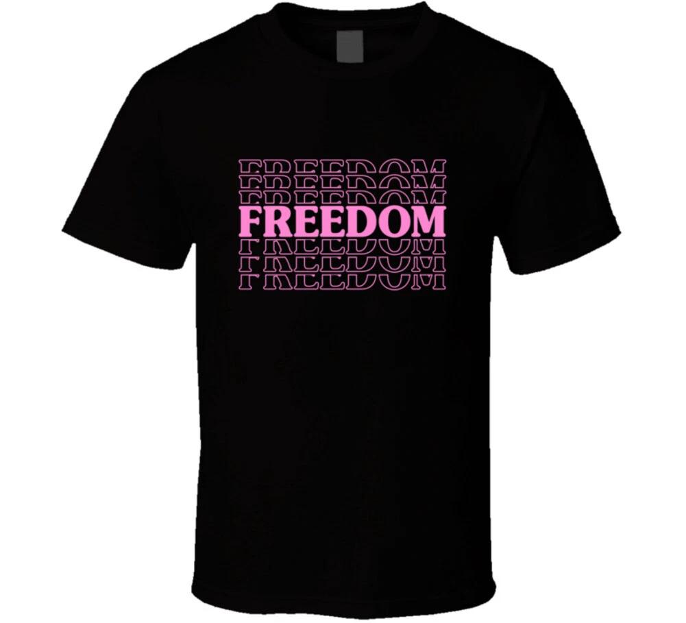 

Freedom Pink Usa America Gift T Shirt 3XL