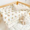 110x63cm Baby Mattress Soft Polyester Double Sided Comfort Perfect for Newborns Youngsters Ideal for Crib Nursery All Season