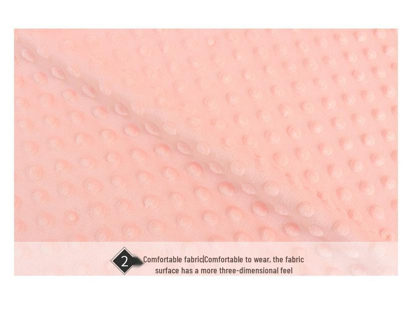 Spot Doudou Velvet Infant Sheet: Crystal Soft Bubble Velvet Fabric, Multiple Widths, Comforting Fit, Doudou Blanket Material