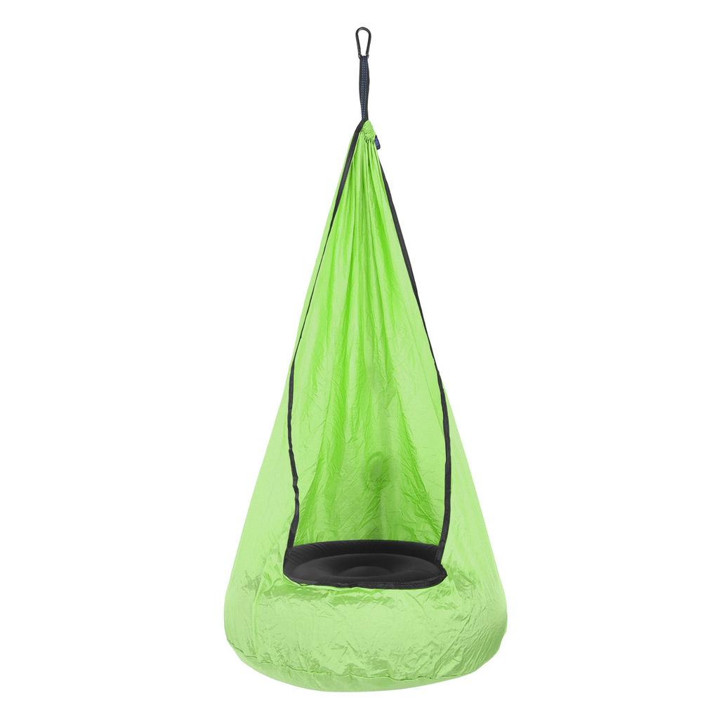 210T Wrinkled Nylon Taffta Pod Swing Seat Children Hanging Hammock Chair Outdoor SuppliesPink