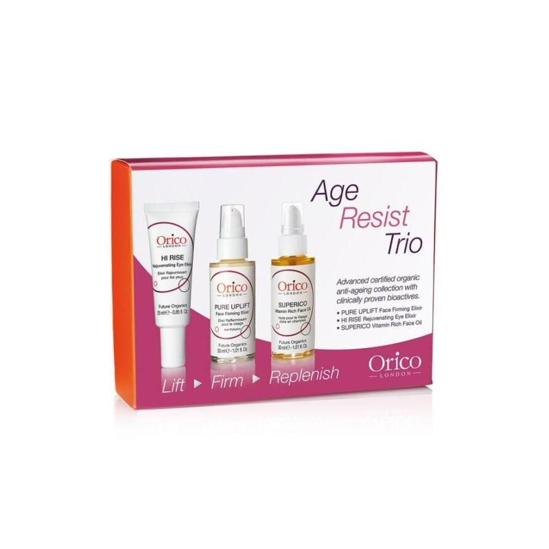 

Набор Orico London Age Resist Trio: Масло для лица 30 мл 101 унция + Укрепляющий эликсир 30 мл 101 унция + Эликсир для глаз 25 мл 085 унции 3 шт.