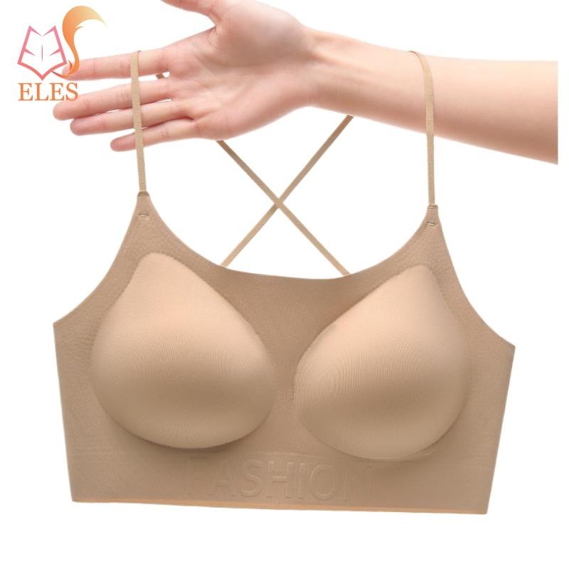 Summer Thin Seamless Underwear Bra Push Up Anti-sagging Invisible Bra