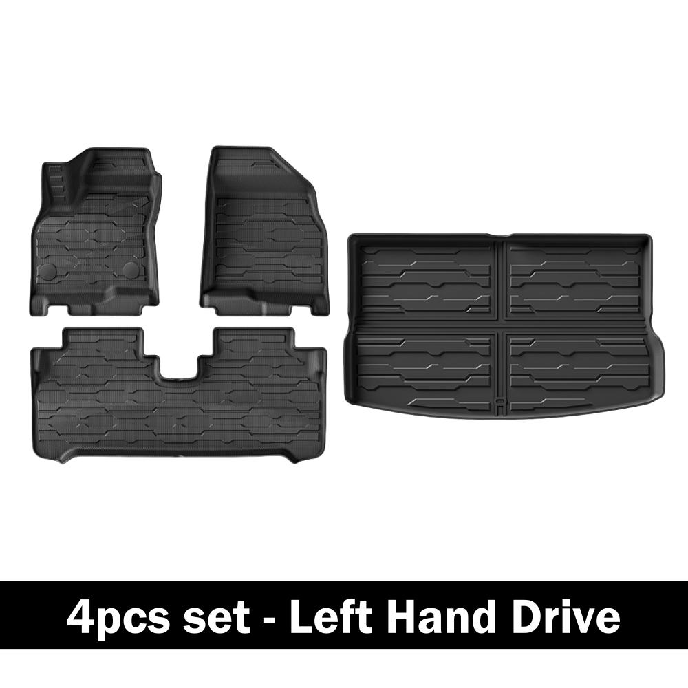 For Chevrolet Bolt EV 2025 2025 2025 Car Floor Mats Cargo Liner Trunk Pad TPE 3D Floor Mat Trunk Mat Left Hand Drive