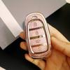Tpu For Hyundai Palisade  Tucson Santa Fe Atos Solaris Prime Nexo Sonata Staria Ioniq Car Key Case Cover Fob Accessories