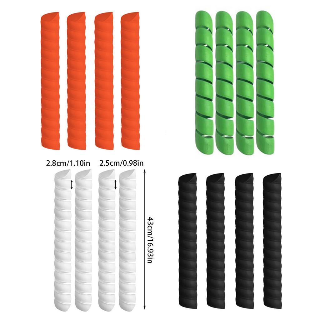 4Pcs Tree Trunk Protectors Expandable Tree Protectors From Deer Plant Covers Protect Bark Saplings From Sun Damage Mower