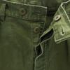 SWEDENISH ARMY 80s vintage utility Pants C146 khaki military Men's Used