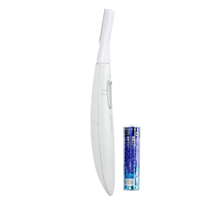 Ferrie Gray Electric Body Shaver for for Nape of and and Includes Evolta AAA ES-WR52-H Women, Neck, Arms, Legs. Compact, Lightweight, Lightweight.