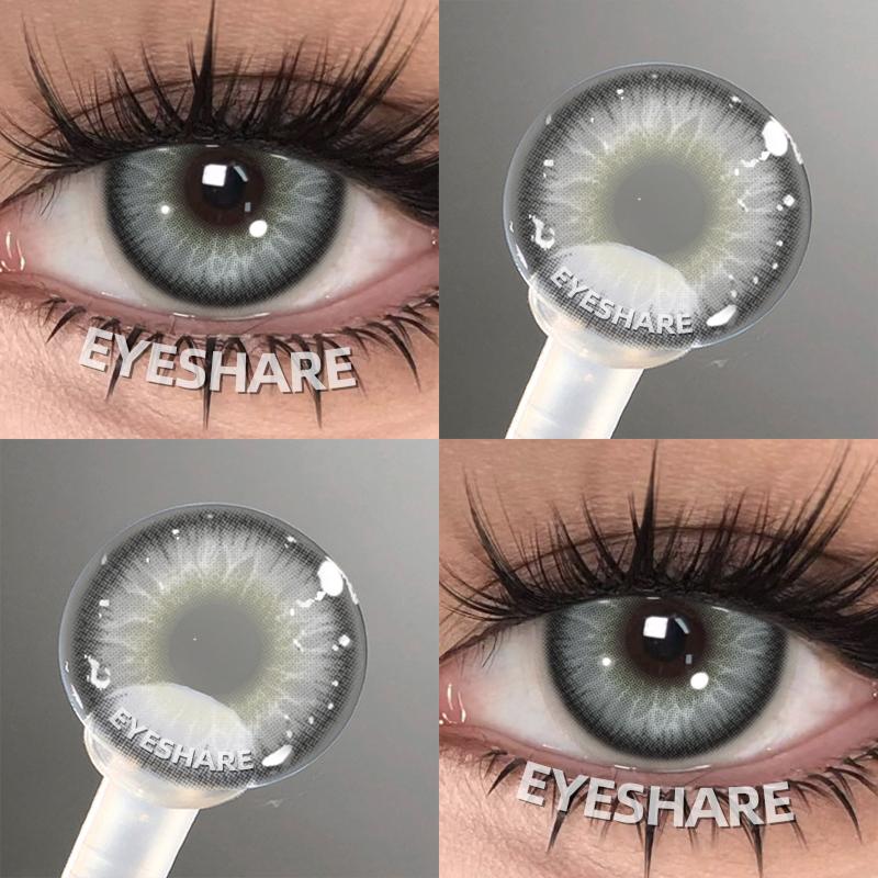 EYESHARE  Color Contact Lenses 1pair Colored Contact for Eyes Brown Lenses Blue Contacts Yearly Beautiful Makeup Eye Contacts Lens