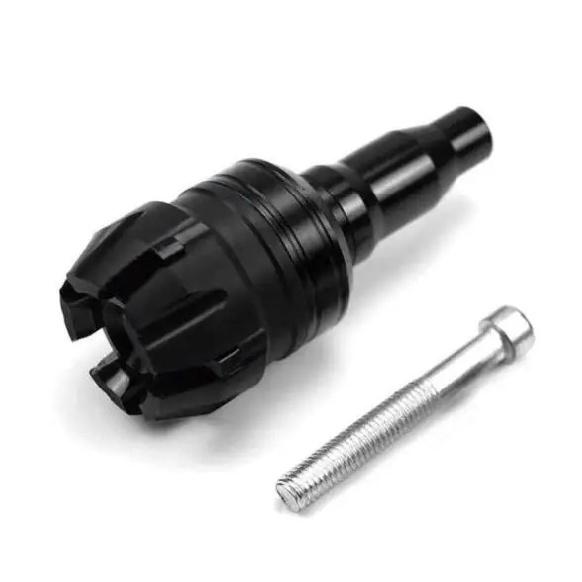 1 st Motorcykel Ram Slider Kraschskydd Kollisionsfallskydd Anti-kraschkåpor M10 10 mm Skruv Universell Motocross Motorcykel