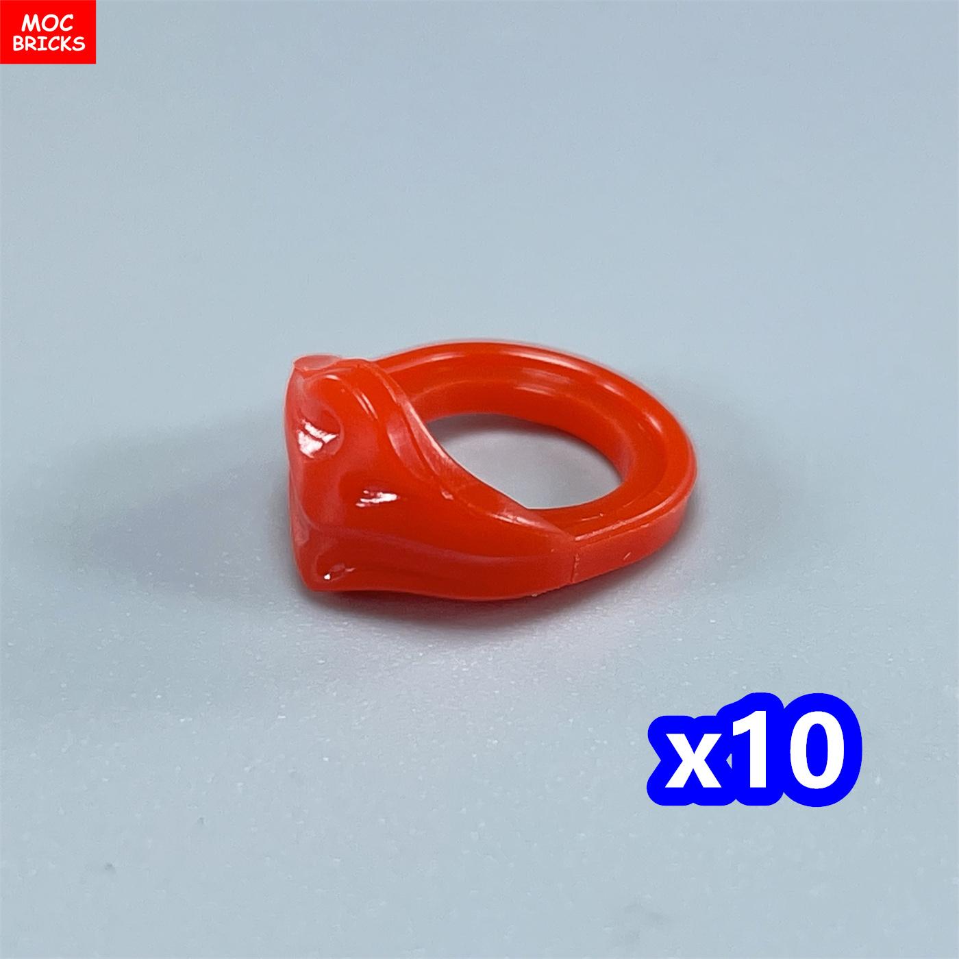 

10pcs MOC Bricks Bow Tie 4cm Figure Body Wear 27151 mask Attachments Learning-Focused Building Block Kids Toys