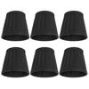6PCS Modern Cloth Lampshade Chandelier Lamp Shades for E14 Wall Lamp Room Decor