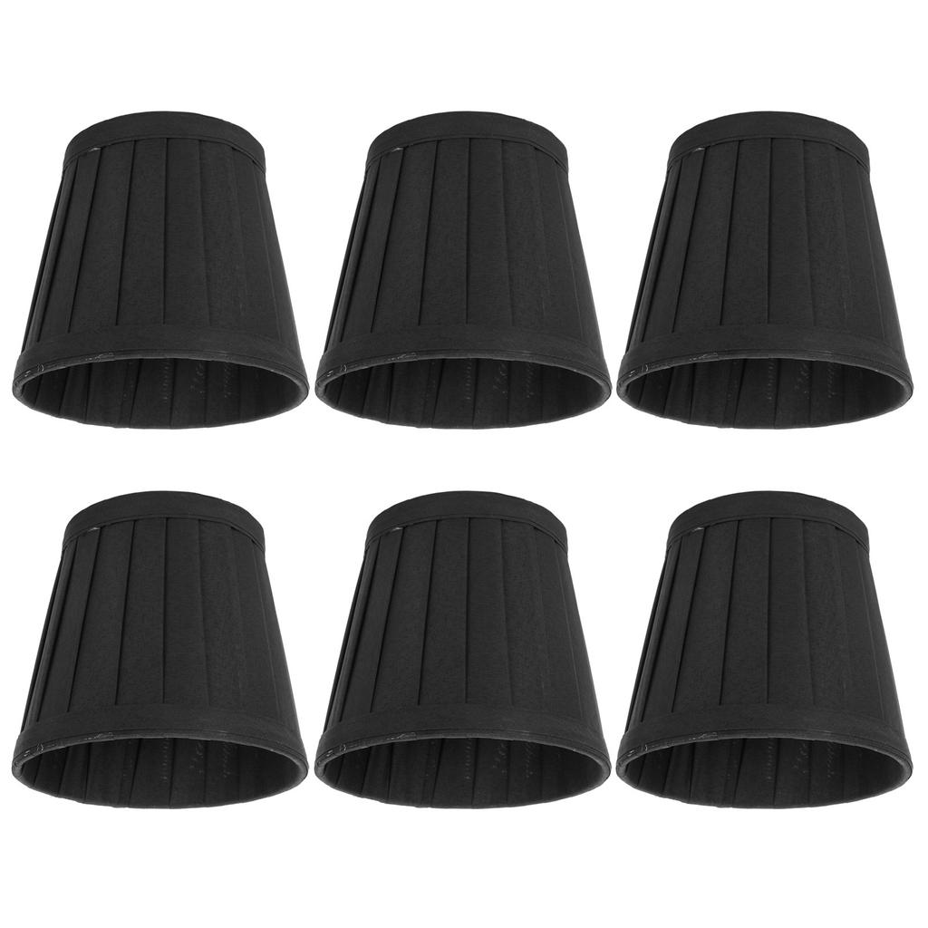 6PCS Modern Cloth Lampshade Chandelier Lamp Shades for E14 Wall Lamp Room Decor