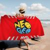 S-SNK N-Neogeo Neo Geo Microfiber Blanket Quick Drying Beach Towels Oversized Printing Super Absorbent Pool Towel Blanket