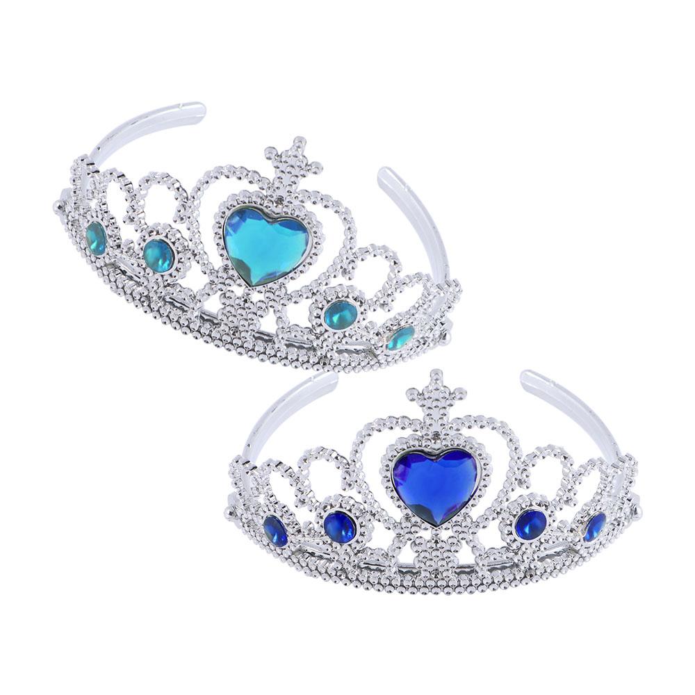 Crown Headband Heart-Shaped Tiara Hair  Styling Accessories Fashion Accessories Headwear Kids Toy