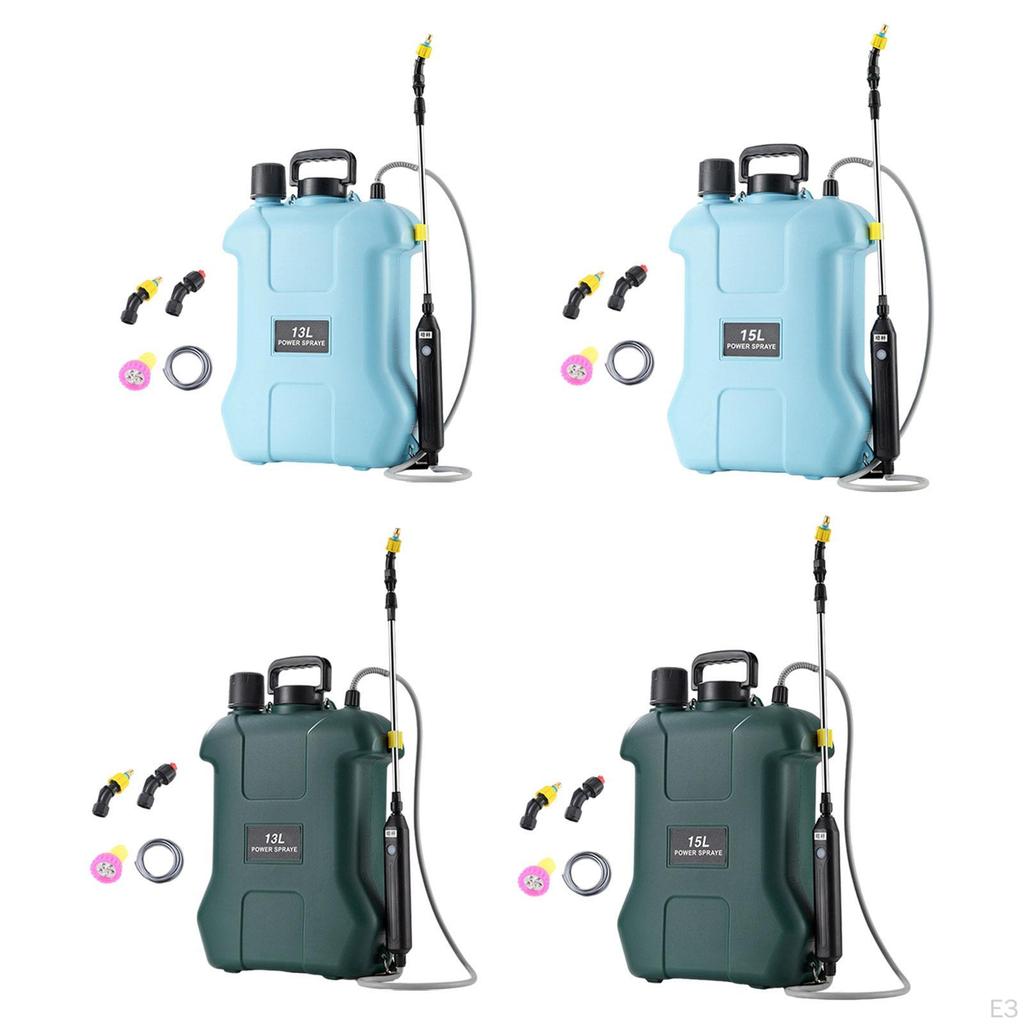 Backpack Sprayer with Adjustable Rod and 3 Nozzles for Outdoor Use