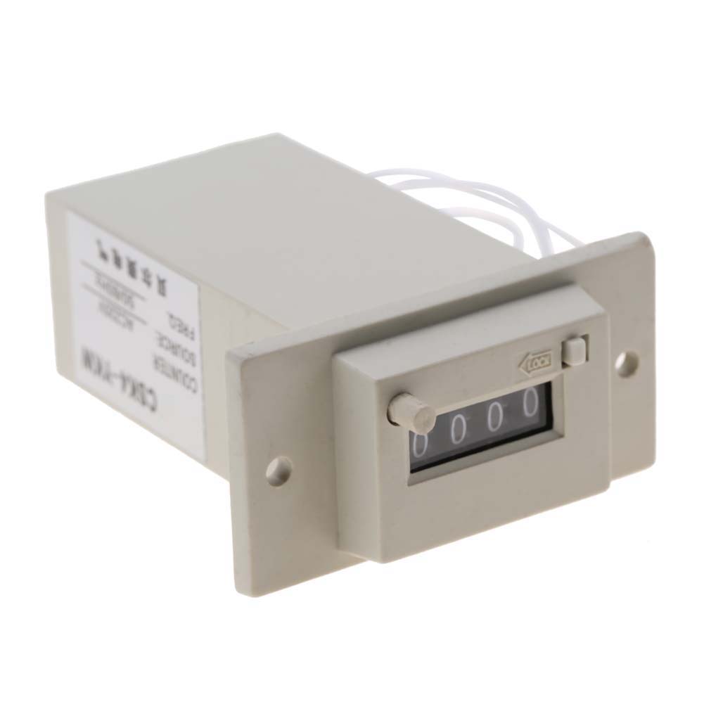 

CSK4 YKW 4 Digit Electromagnetic Counter AC 220V(#01)