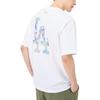 MLB Los Angeles Dodgers Printed Graffiti Logo Loose Fit Short Sleeve T-Shirt Unisex T-Shirts Ivory 3ATSX0543-07IVS
