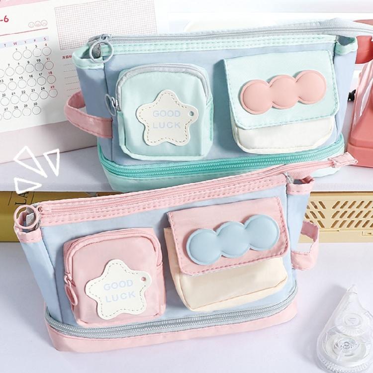 Pencil Case Desktop Accessory Reused Stationeries Storage Pouches Pen Box Pencil Case Organizers Pencil Holders Sleeve