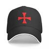 Knights Templar Cross Symbol Round Table Sir Galahad Baseball Caps Freemasonry Sandwich Caps Unisex Style Headwear Fishing