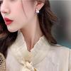 Classic Korea Fashion High Quality Metal Style Letter D Earrings Friends Gift Women Jewelry Earrings 2022