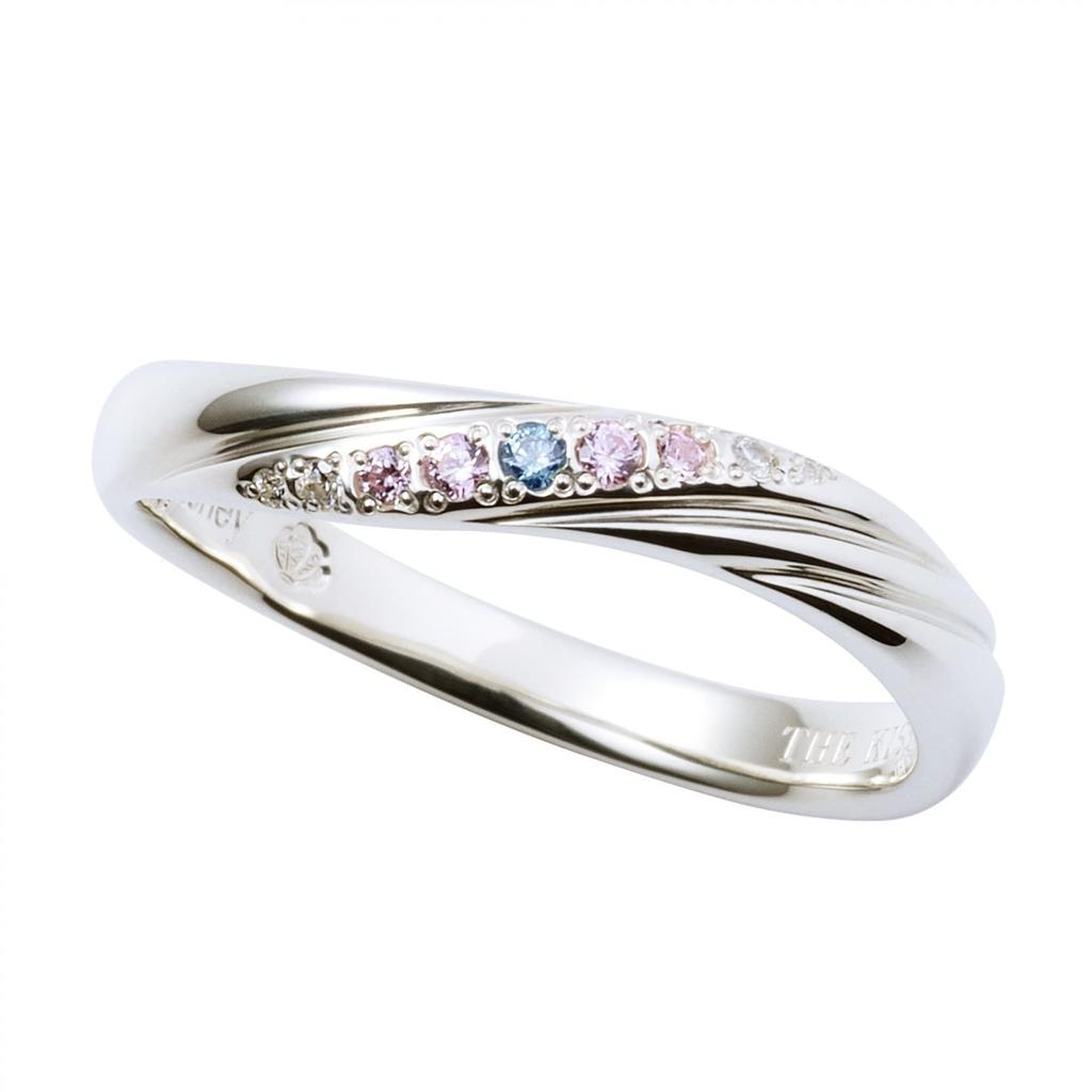 THE KISS Little Mermaid Disney Princess Ring Size 9 [Disney Collection] Ariel/Silver Women's DI-SR2404CZ
