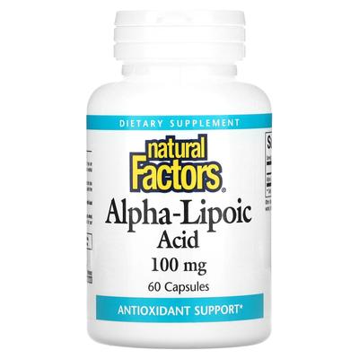 Alpha Lipoic Acid, 100Mg, 60 Capsules