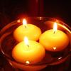 20Pcs Paraffin Spherical Floating Candles Valentine Wedding Birthday Confession Candle Gift