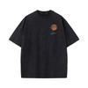 Men's Printed Round Neck T-Shirt Casual Sports Short-Sleeve Top