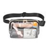 Stadium-Approved Transparent TPU Waist Bag - Waterproof with Adjustable Belt