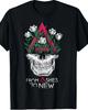 HOT NEW From Ashes To New Band Skull Flower T Shirt Size S-5XL Unisex T-Shirt