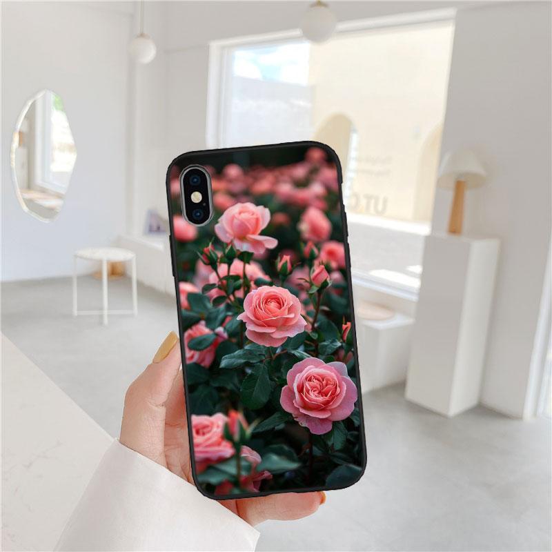 FM8 Beautiful Roses Flower Phone Case for Motorola Edge 60 60s 70 G86 G56 G54 E14 G04S G45 G54 G64 S30 S50 X30 X40 X50 Pro Power