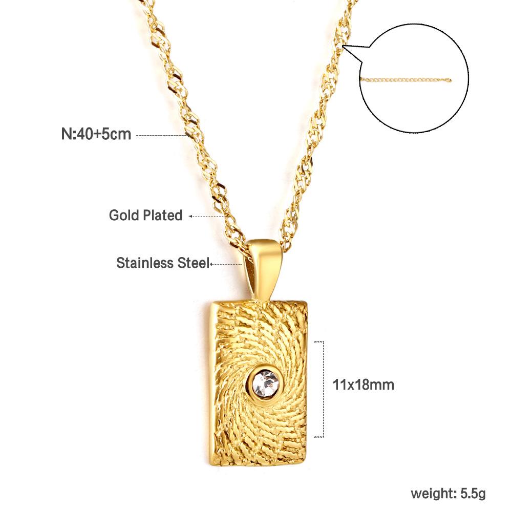Kleines Design Zirkon Augen Anhänger Halskette Einzigartiger Leichter Luxus Damenschmuck