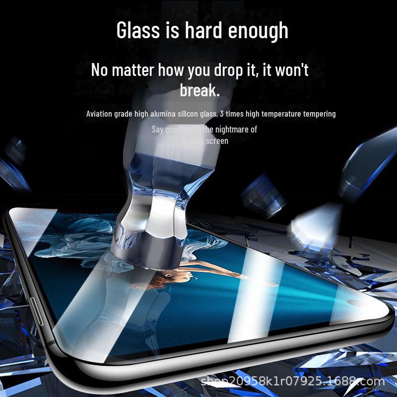 Honor V30/V30Pro Full Coverage Anti-Peep Tempered Glass Screen Protector with Anti-Blue Light HD