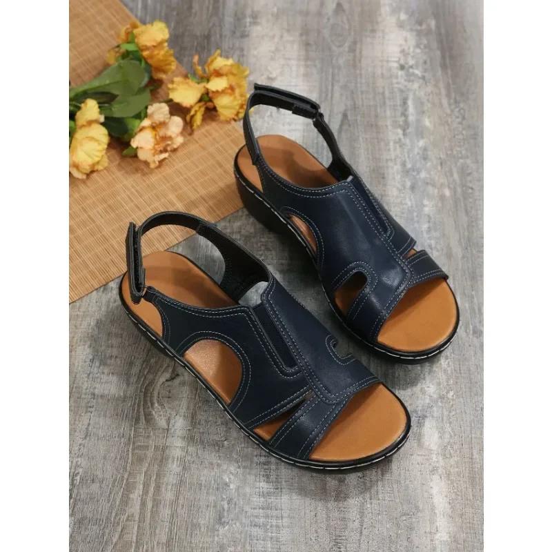 Summer Women Wedge Shoes Orthopedic Sandals Comfort Ladies Shoes Sandalias Plus Size Lightweight Beach Sandals