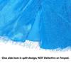 2025 Frozen Princess Elsa Long-Sleeve Dress for Girls (Ages 3-8)