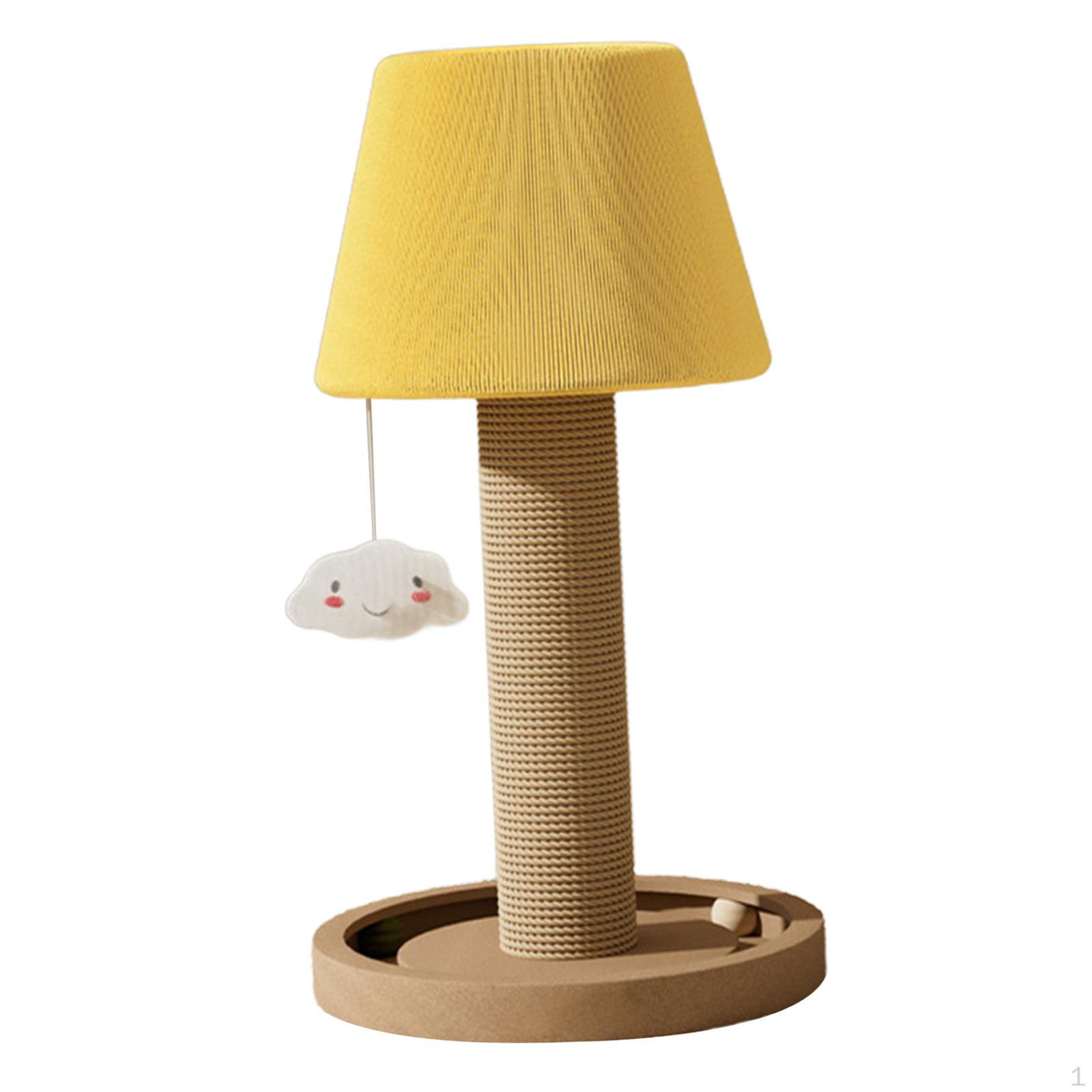 

Котяча цапфа для лазання по дереву Стайня для домашніх тварин Сизалева мотузка з підвісною іграшкою для маленьких великих density board