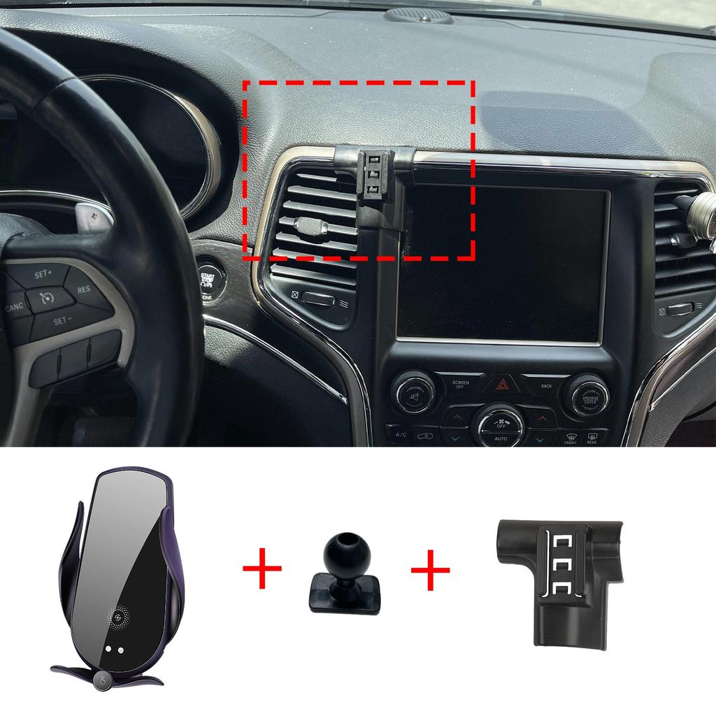 Auto Handyhalter Zubehör für JEEP Grand Cherokee 2014~ GPS Halterung Navigationsständer Auto
