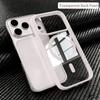for  Wireless Charge Phone Case for For Iphone 17 Air 16 1 14 Plus 13 12 11 Pro Max Transparent Acrylic Back Cover