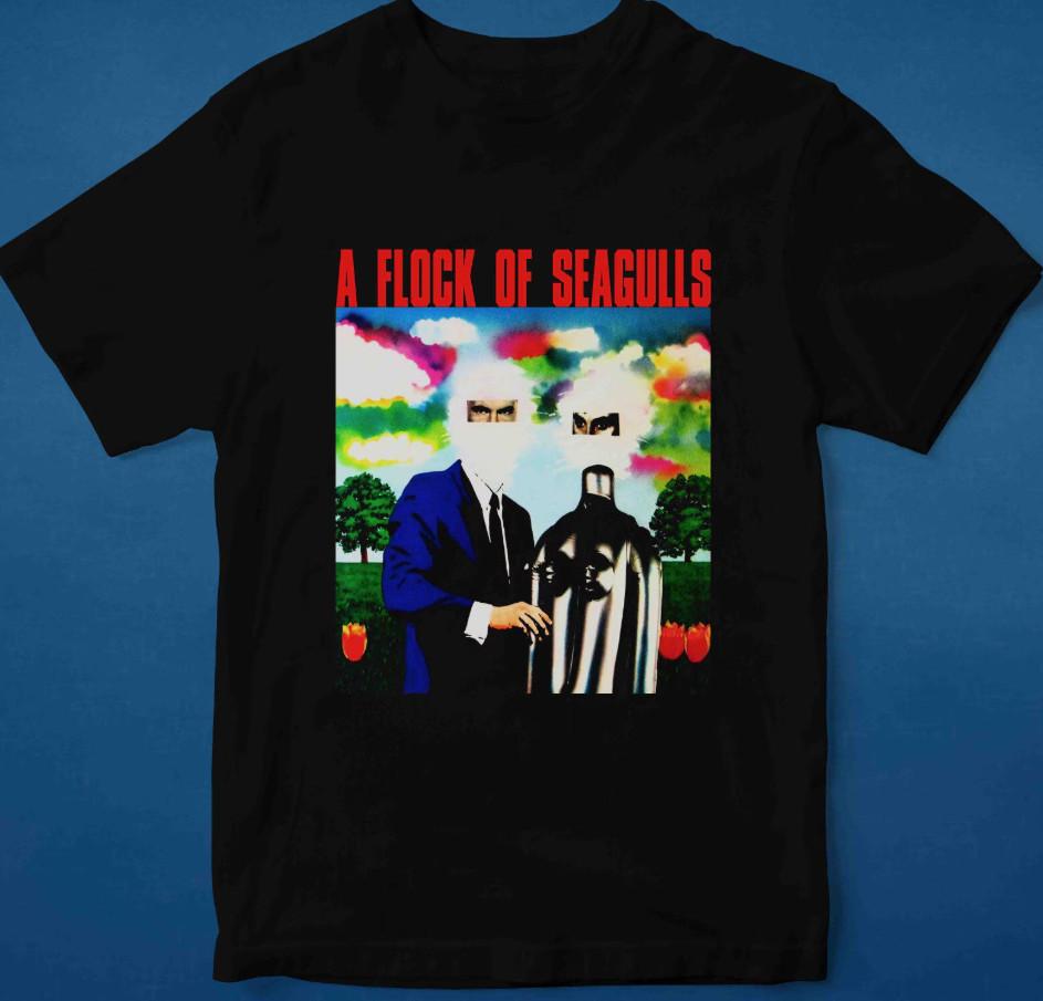 Rock Band A Flock of Seagulls Vintage Unisex TShirt S To 5XL BS559 Unisex T-Shirt S