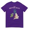 British Isles Sea Ireland Scotland Wales England Map Coins Tshirt