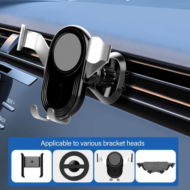 360 Degree Rotatable 17mm Ball Head Joint Mounting Base Suitable For Adjustable Car Dashboard Phone Holder Stand Adapter