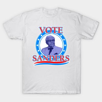 T Shirt Women Vote Sanders Harajuku Print Kawaii Tshirt Summer Short Sleeve Female T-Shirt Top Tee