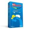 Beile Double Protection Condoms - Safe, Super Lubricated, No Reservoir, 10-Pack
