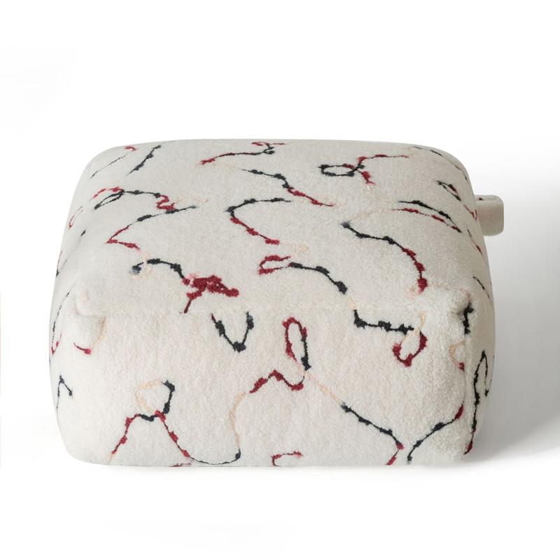 In Style Fluffy Plush Pouf Cover Living Room Balcony Decor Tatami Lazy Cushion Bay Window Thicken Futon Unstuffed Cushion Cover