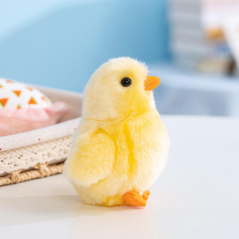 Очаровательная плюшевая кукла-цыпленок, настольный компаньон и подарок для детей 5 inches