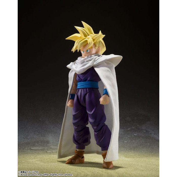 TAMASHII NATIONS - Dragon Ball Z – Super Saiyan Son Gohan – Le guerrier qui a surpassé Goku –, Bandai Spirits S.H.Figuarts Figurine