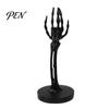Eerie Figurine for Table Centerpiece Gothic Candle Holder, Spooky Skeleton/Skeleton Hand Taper Resin Style Home Accessories Candlestick Decoration