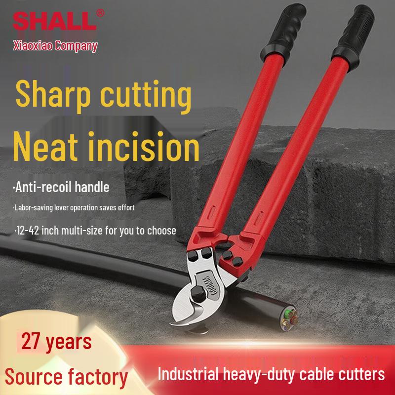 Industrial-Grade Heavy-Duty Wire Strippers & Cable Cutters for Electricians