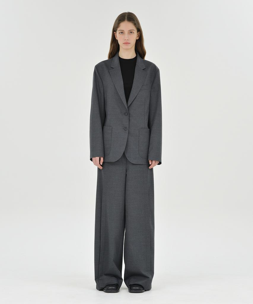 Brownyard W Sports Coat, Charcoal