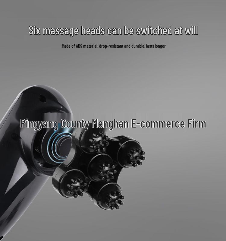 Cervical Vertebra and Full-Body Rechargeable Massager: Neck, Shoulder, Waist, Leg Vibration Massage Hammer